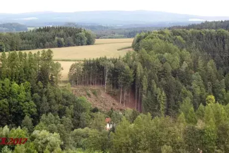 Panoramatické pohledy na Nekoř