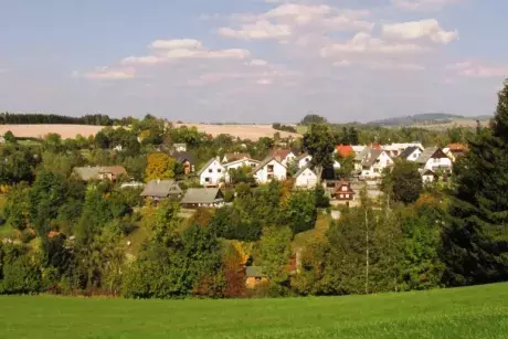 Panoramatické pohledy na Nekoř