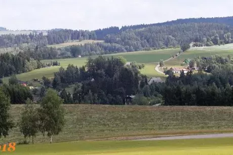 Panoramatické snímky obce 2018