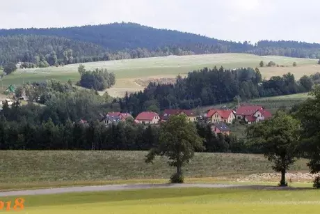 Panoramatické snímky obce 2018