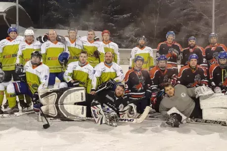Hokejový zápas 25.1.2019