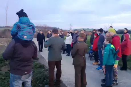 17. listopad 2019 - sázení pamětní lípy