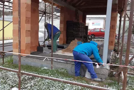 Výstavba hasičského minimuzea