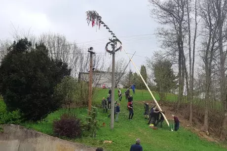 Stavění máje 2022