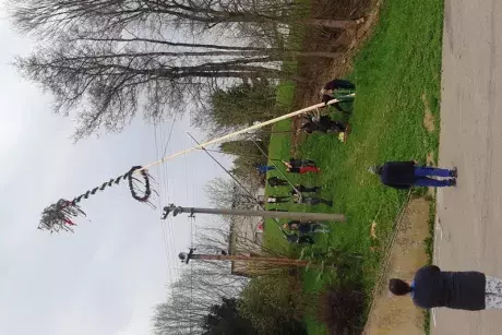 Stavění máje 2022