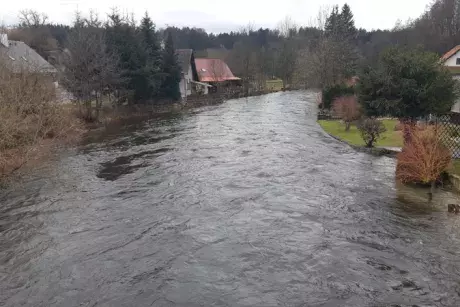 únor 2023 - povodeň