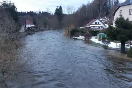 Povodeň vánoce 2023