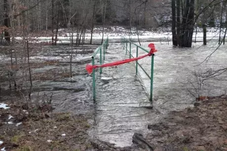 Povodeň vánoce 2023