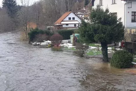 Povodeň vánoce 2023