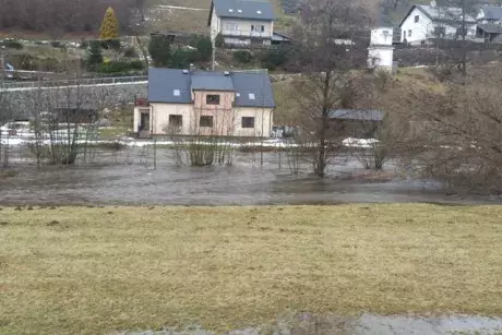 Povodeň vánoce 2023