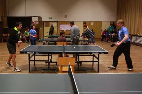Vánoční turnaj ve stolním tenise o pohár starosty obce 27.12.2015