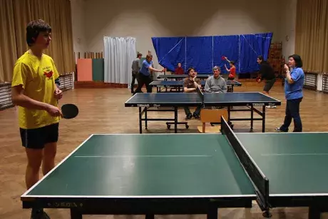 Vánoční turnaj ve stolním tenise o pohár starosty obce 27.12.2015