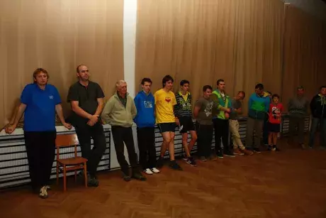 Vánoční turnaj ve stolním tenise o pohár starosty obce 27.12.2015