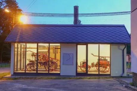 Výstavba hasičského minimuzea