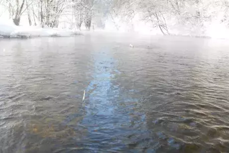 Zimní Nekoř fotoaparátem R. Šrolera