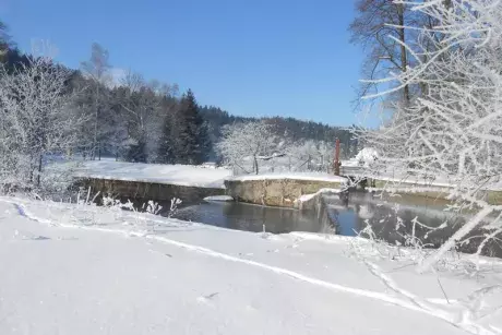 Zimní Nekoř fotoaparátem R. Šrolera