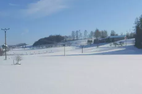 Zimní Nekoř fotoaparátem R. Šrolera