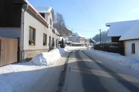 Zimní Nekoř fotoaparátem R. Šrolera