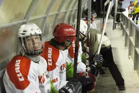 Silvestrovský hokejový zápas Nekoř x Klášterec