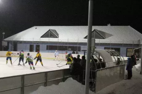 Hokejové utkání HC Klas Nekoř - HC Quanto Bystřec