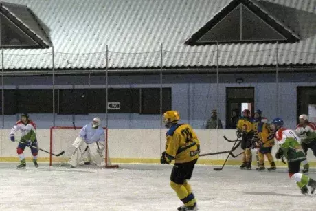 Hokejové utkání HC Klas Nekoř - HC Quanto Bystřec