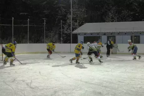 Hokejové utkání HC Klas Nekoř - HC Quanto Bystřec