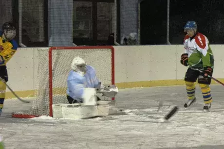 Hokejové utkání HC Klas Nekoř - HC Quanto Bystřec