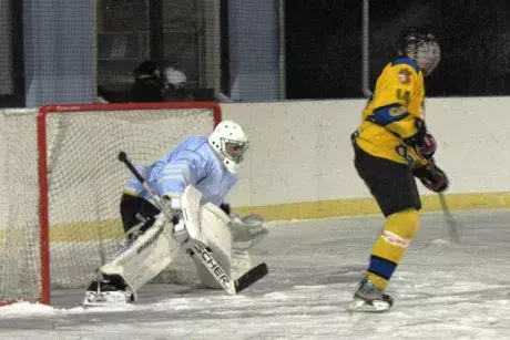 Hokejové utkání HC Klas Nekoř - HC Quanto Bystřec