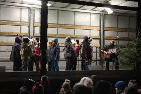 Rozsvěcení vánočního stromu 13.12.2017