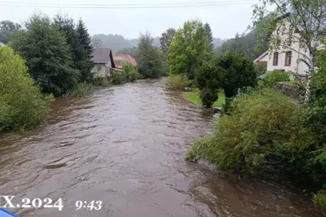 Povodňová situace září 2024