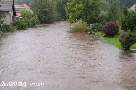 Povodňová situace září 2024