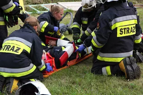 Námětové cvičení s polskými stražaky