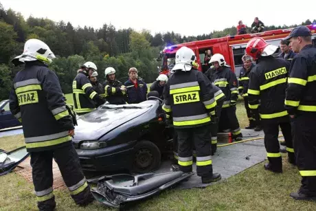Námětové cvičení s polskými stražaky