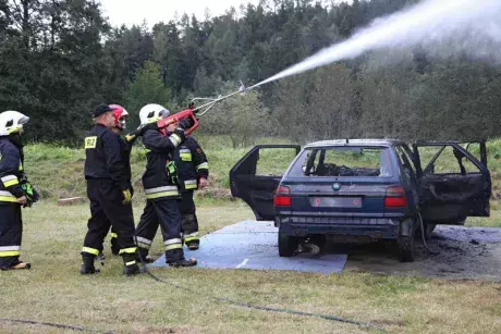 Námětové cvičení s polskými stražaky
