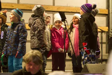 Rozsvěcení vánočního stromu 13.12.2017