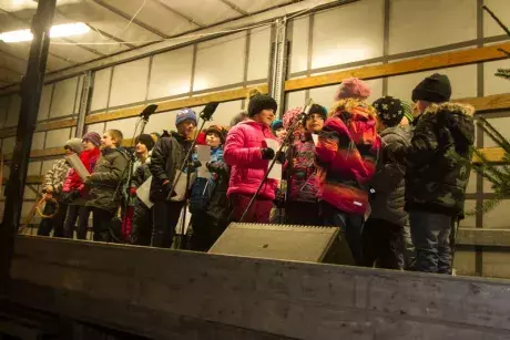 Rozsvěcení vánočního stromu 13.12.2017