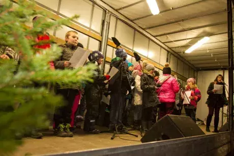 Rozsvěcení vánočního stromu 13.12.2017