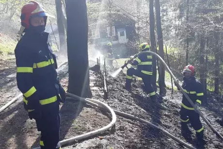 Požár v obci 21.4.2020